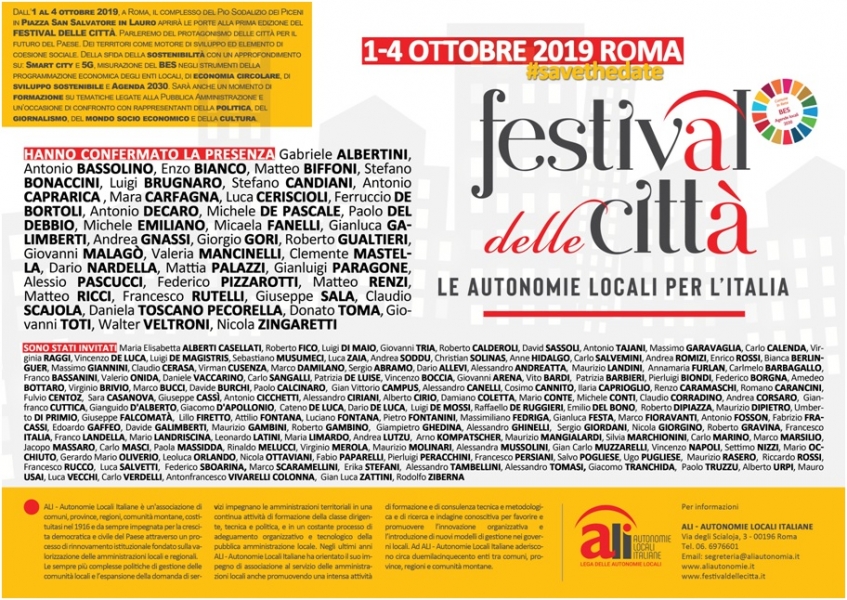 SAVE_THE_DATE_Festival_delle_città_Roma_1-4_ottobre_2019