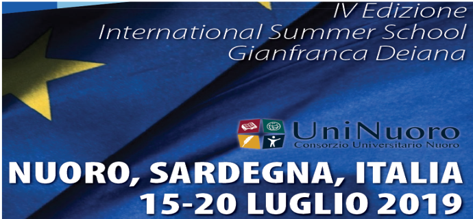 Summer School Nuoro 2019